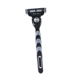 Maxbell Manual Beard Shaver Razors Hair Shaving Trimmer Handle+1x 3 Layer Blade Head