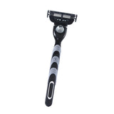 Maxbell Manual Beard Shaver Razors Hair Shaving Trimmer Handle+1x 3 Layer Blade Head