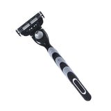 Maxbell Manual Beard Shaver Razors Hair Shaving Trimmer Handle+1x 3 Layer Blade Head