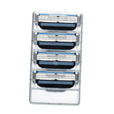 Maxbell 4 Pcs/Set Men's 3 Layers Shaving Razors Refills Cartridge Blade Replacement
