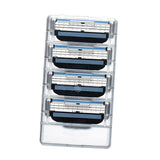 Maxbell 4 Pcs/Set Men's 3 Layers Shaving Razors Refills Cartridge Blade Replacement