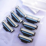 Maxbell 20Pcs/Set Men's 3 Layers Shaving Razors Refills Cartridge Blade Replacement