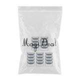 Maxbell 20Pcs/Set Men's 3 Layers Shaving Razors Refills Cartridge Blade Replacement