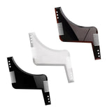 Maxbell Double-sided Beard Comb Facial Hair Trimming Shaping Template Tools Black