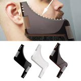 Maxbell Double-sided Beard Comb Facial Hair Trimming Shaping Template Tools Black