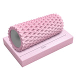 Foam Shaft Muscle Relaxation Yoga Column Exercise Equipment 33X13.5CM Pink