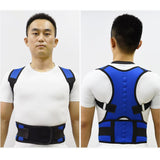 Maxbell MAGNETIC POSTURE CORRECTOR BAD BACK LUMBAR SHOULDER SUPPORT BELT BRACE L