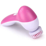 5 in 1 Cleanser Face Wash Facial Soft Cleansing Electric Massager Brush Head