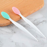 Maxbell Facial Cleanser Face Skin Cleaner Silicone Blackhead Remover Brush Blue