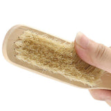 Wood Handle Foot Care Brush Pumice Stone Scrubber Hard Skin Pedicure Tool