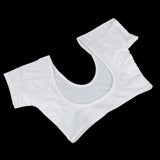 Women Underarm Armpit Vest Top Sweat Pad Sweat Absorbing Shirt M White