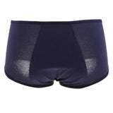 Women Leak Proof Menstrual Underwear Panties Seamless Briefs M Dark Blue