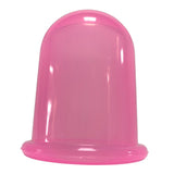 Mini Facial Face Eyes Silicone Cupping Vacuum Suction Pink 1