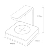Maxbell 2 In 1 QI Wireless Fast Charger 10W Mobile Phone Sterilization UV Germicidal