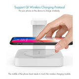 Maxbell 2 In 1 QI Wireless Fast Charger 10W Mobile Phone Sterilization UV Germicidal
