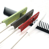 Maxbell Highlight Comb Hair Salon Dye Comb Hairdressing Antistatic Tail Comb Red - Aladdin Shoppers