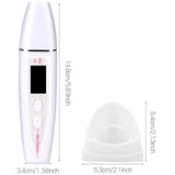 LCD Digital Skin Moisture / Oil Content Analyzer Facial Skin Care Tool White