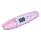 LCD Digital Skin Moisture / Oil Content Analyzer Facial Skin Care Tool Pink