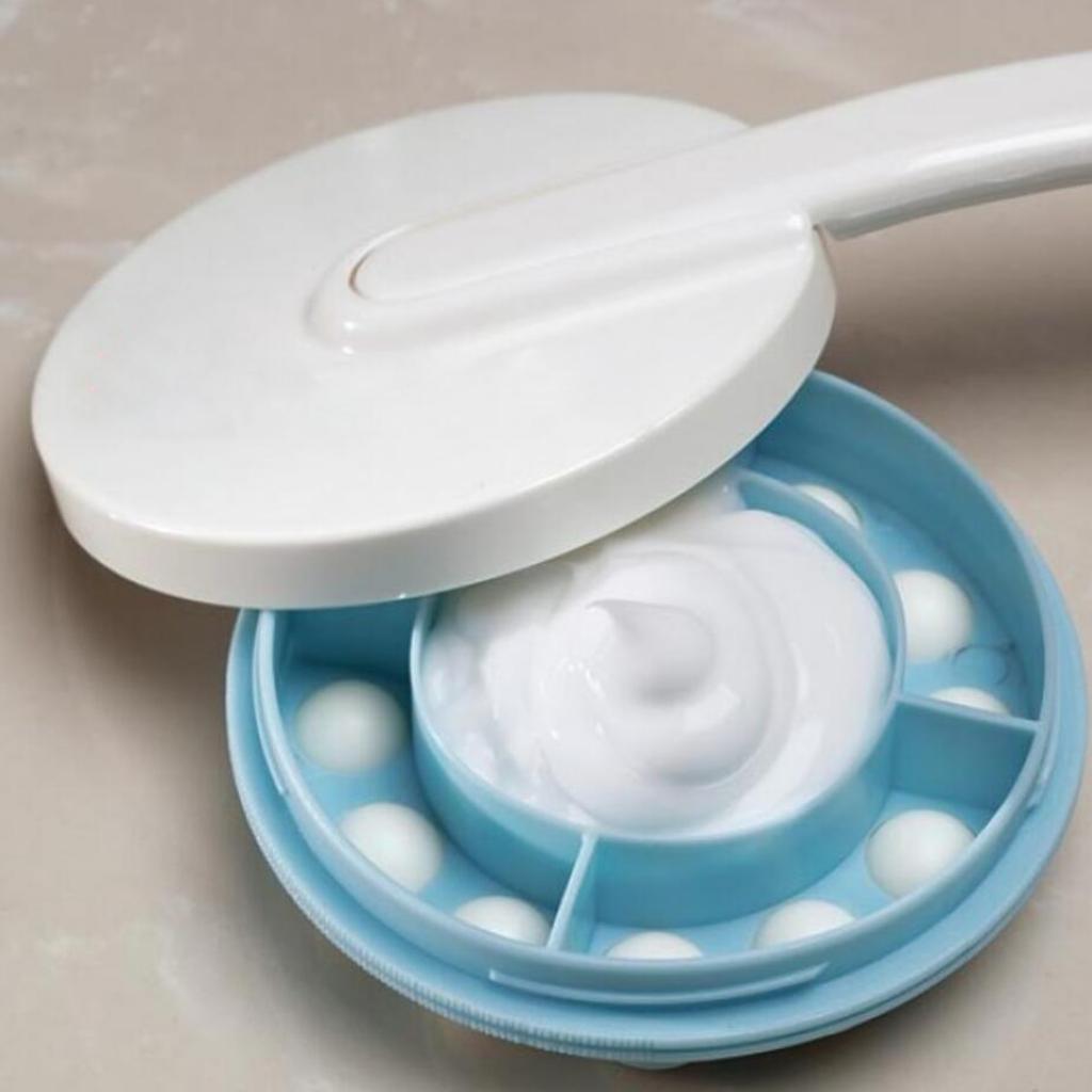 16.9 Long Handle Body Cream Lotion Applicator Back Massager Body Scrubber"