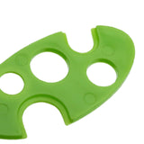 PVC Essential Oil Roller Ball Bottle Opener Key Tools Oval Green