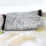 Maxbell  8pcs HPPE Finger Cots Cut Resistant Sleeves Covers Anti-Cut For A Full Glove