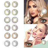 Maxbell Lemon Glass Color Series Big Eyes Cute Contacts Amethyst