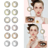 Maxbell Lemon Glass Color Series Big Eyes Cute Contacts Amethyst