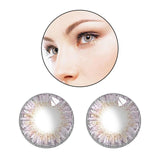 Maxbell Lemon Glass Color Series Big Eyes Cute Contacts Amethyst