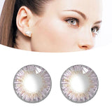 Maxbell Lemon Glass Color Series Big Eyes Cute Contacts Amethyst