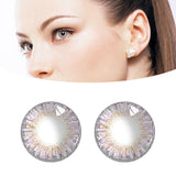 Maxbell Lemon Glass Color Series Big Eyes Cute Contacts Amethyst