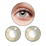 Maxbell Lemon Glass Color Series Big Eyes Cute Contacts Pure Hazel