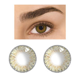 Maxbell Lemon Glass Color Series Big Eyes Cute Contacts Pure Hazel