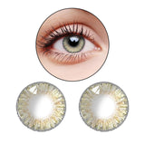 Maxbell Lemon Glass Color Series Big Eyes Cute Contacts Pure Hazel
