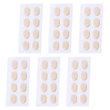 24 Pair Anti-slip Soft Nose Pads Stick On for Eyeglasses Glasses Skin 1.0mm