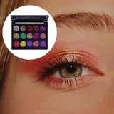 Maxbell 15 Color Eyeshadow Makeup Glitter Sparkle Powder Eye Shadow Palette 02 Color