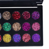 Maxbell 15 Color Eyeshadow Makeup Glitter Sparkle Powder Eye Shadow Palette 02 Color
