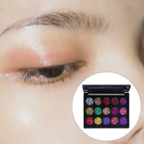 Maxbell 15 Color Eyeshadow Makeup Glitter Sparkle Powder Eye Shadow Palette 02 Color