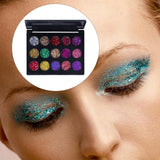 Maxbell 15 Color Eyeshadow Makeup Glitter Sparkle Powder Eye Shadow Palette 02 Color