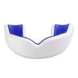 Maxbell Boxing Mouth Guard Martial Sports Protection Gumshield New White+Dark Blue