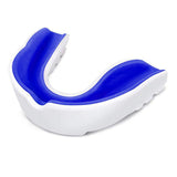 Maxbell Boxing Mouth Guard Martial Sports Protection Gumshield New White+Dark Blue