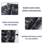 Smart Heated Vest for Winter running Mountain Camping S Camouflage