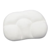 Maxbell Cloud-Shape Pillow Contour Sleep Memory Foam for Infant Neck Pain White