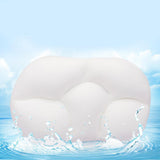 Maxbell Cloud-Shape Pillow Contour Sleep Memory Foam for Infant Neck Pain White