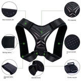 Adjustable Upper Back Posture Corrector for Men Women S Chest 70-85cm