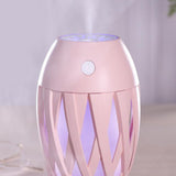 Electric Air Purifier Large Capacity Humidifier Home Bedroom Office Pink