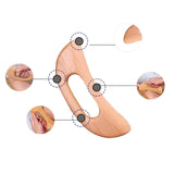 Professional Wooden Beech Gua sha Massage Tool for Release Back Arms Pain