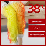 Knee Support Brace Breathable Warm Therapy Leg Wrap for Cycling Gray L