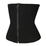 Women Shapers Slimming Waist Trainer Body Shaper Waist Corset Black M