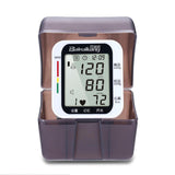 Home Use Electric Wrist Blood Pressure Monitor Tester Large LCD Display
