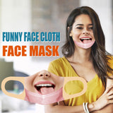 Funny Mask Bandit Prank Face Mask Washable Mouth Cover For Men/Women F